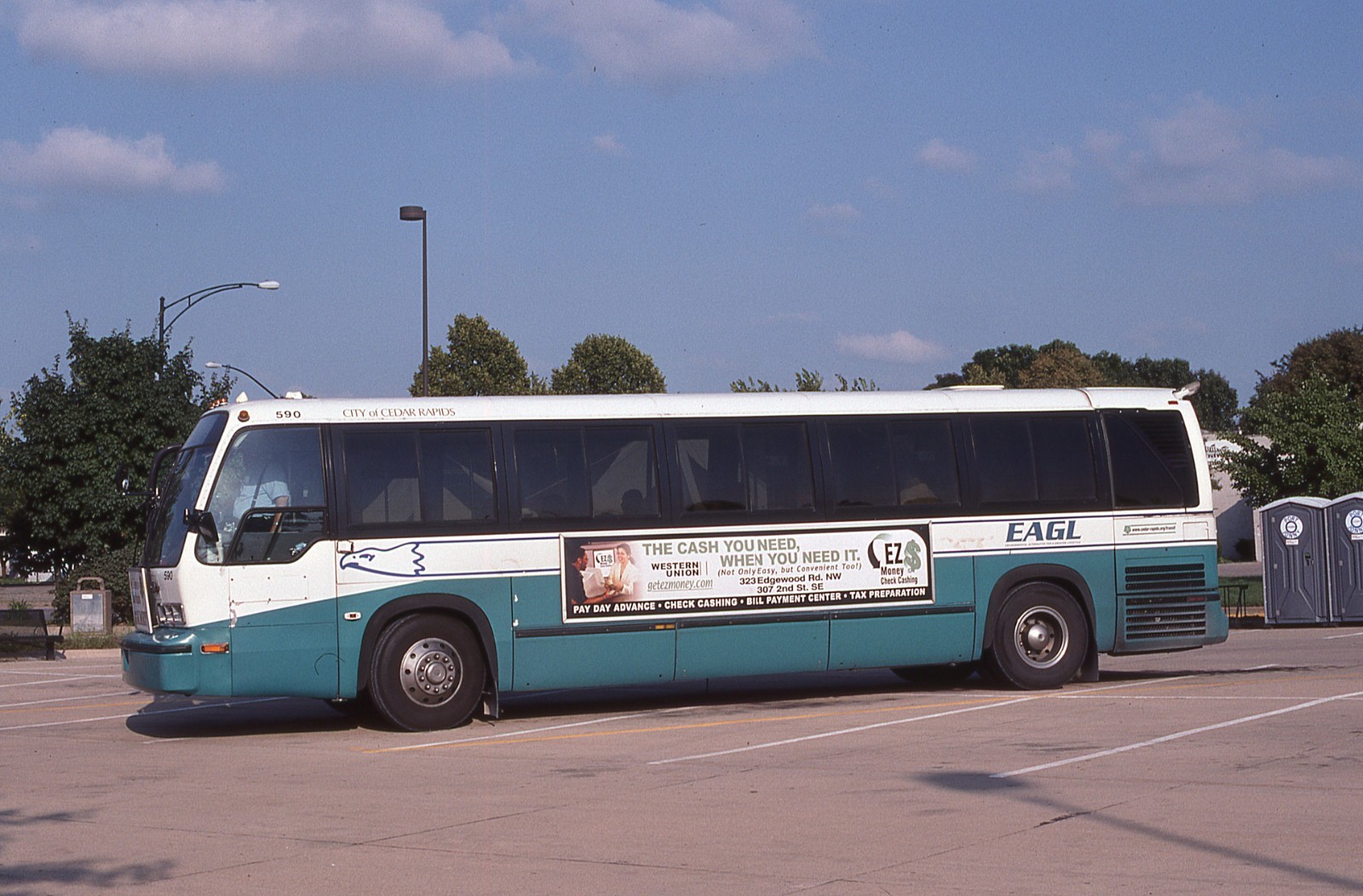 AP ORIGINAL SLIDE CRT CEDAR RAPIDS TRANSIT BUS #590 – CEDAR RAPIDS IA 2008
