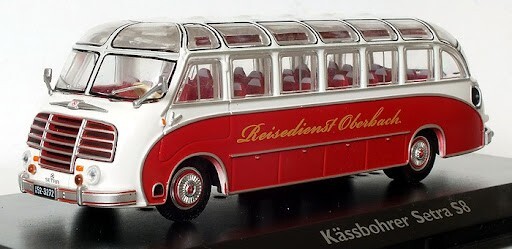 1951 Kassbohrer Setra Bus Toy Replica