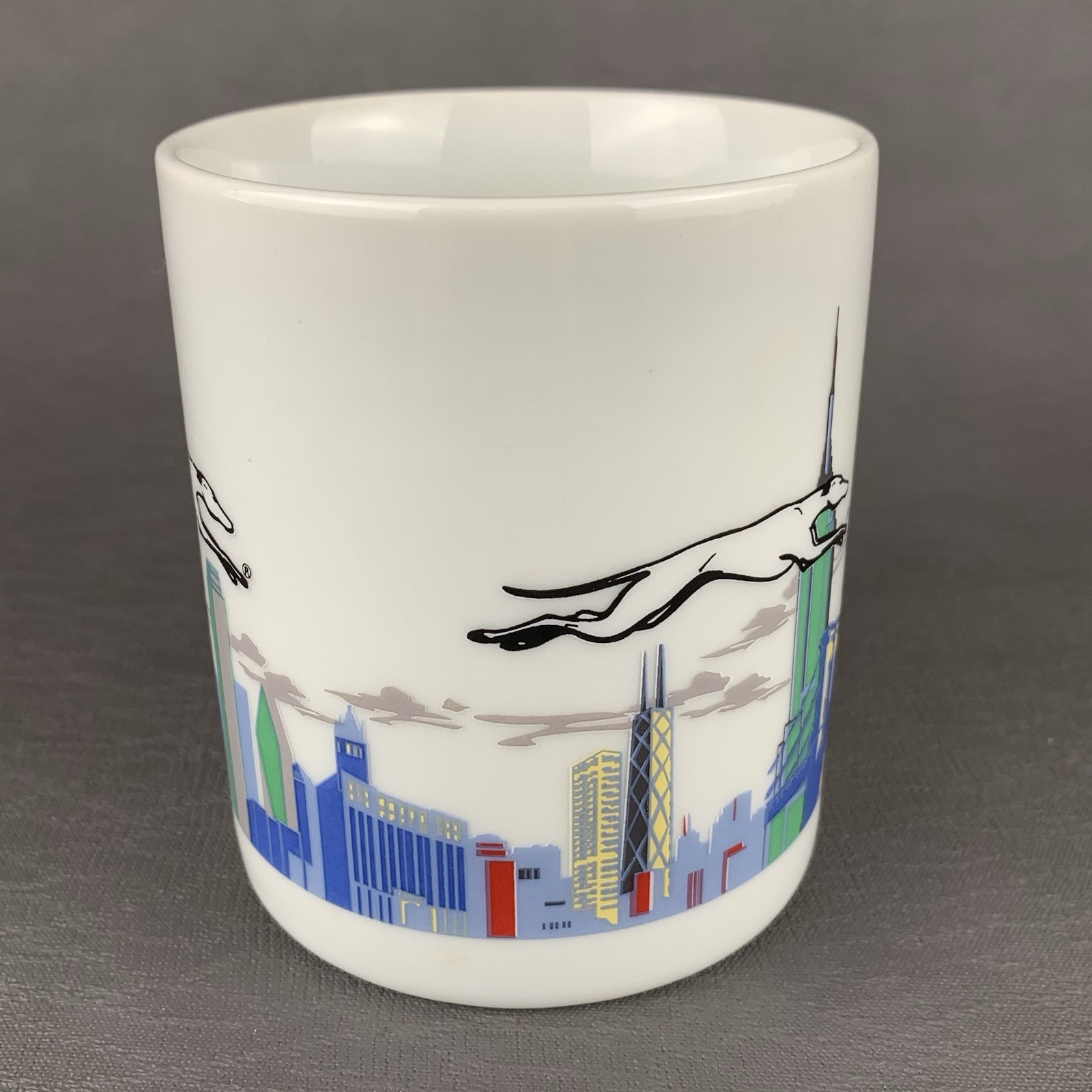 Rare Limited Edition Vintage Greyhound Bus Lines 1993 Coffee Cup Mug 10oz