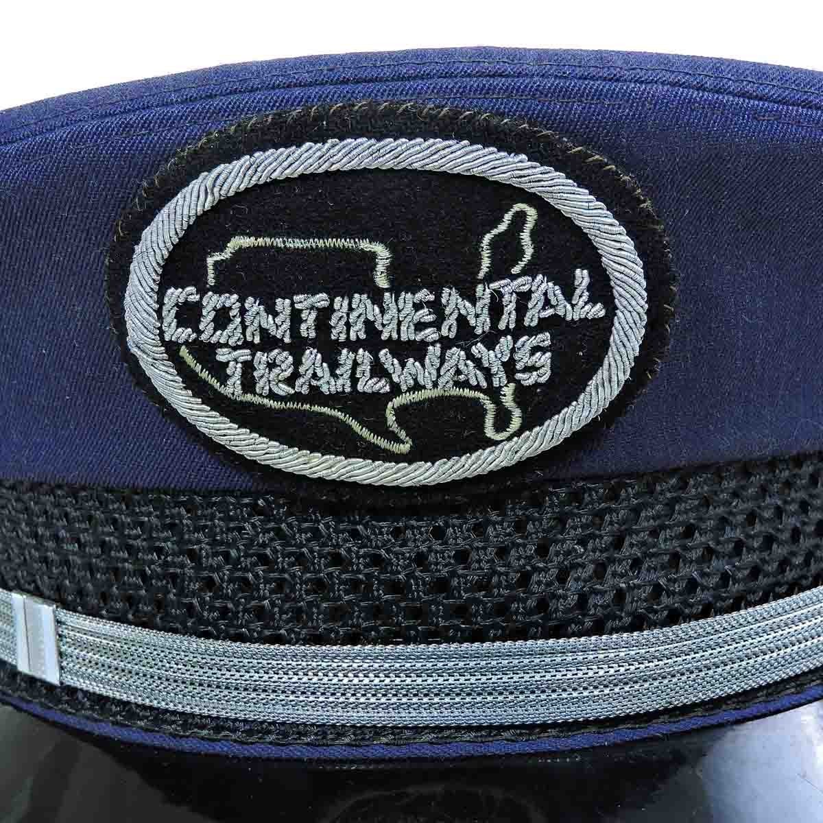 Continental Trailways Bus Driver Hat / Cap Size 7 Nice Vintage Balco Brand