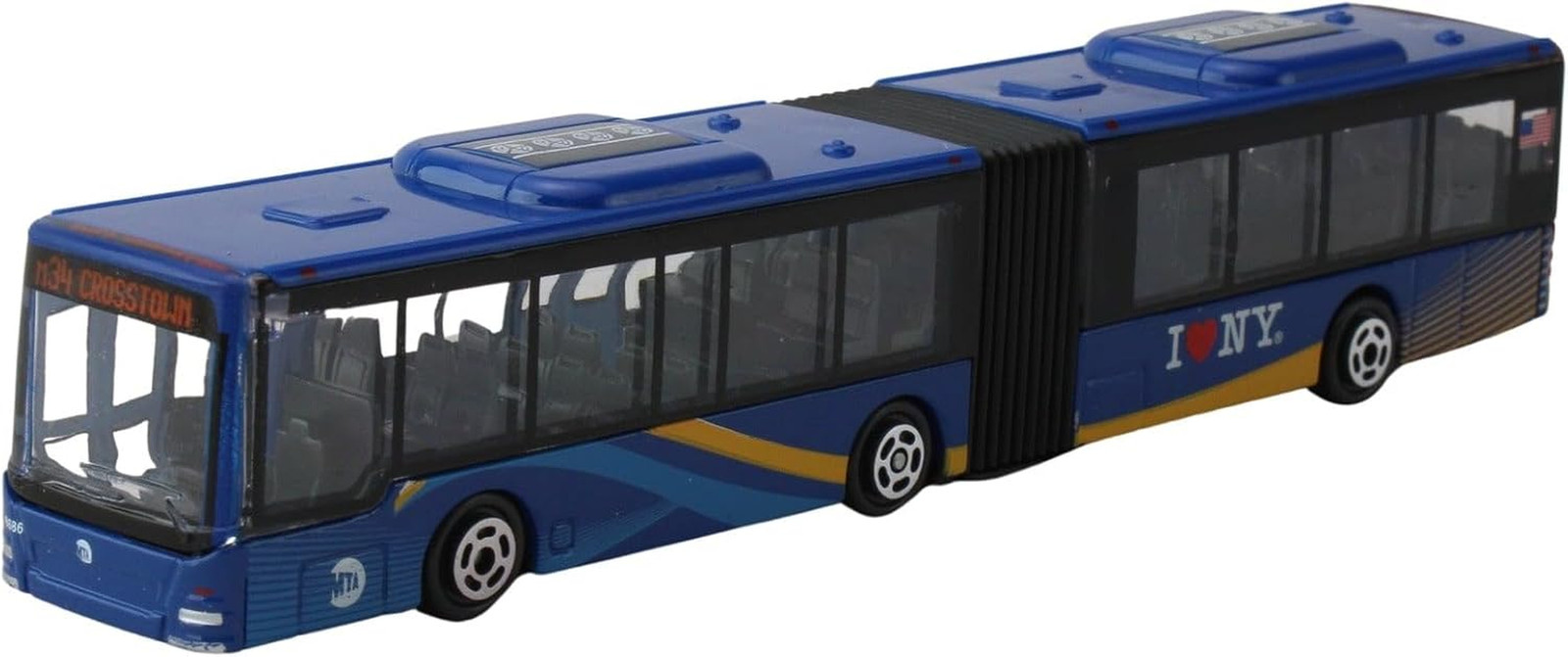 MTA Articulated Bus, Multicolor, Small