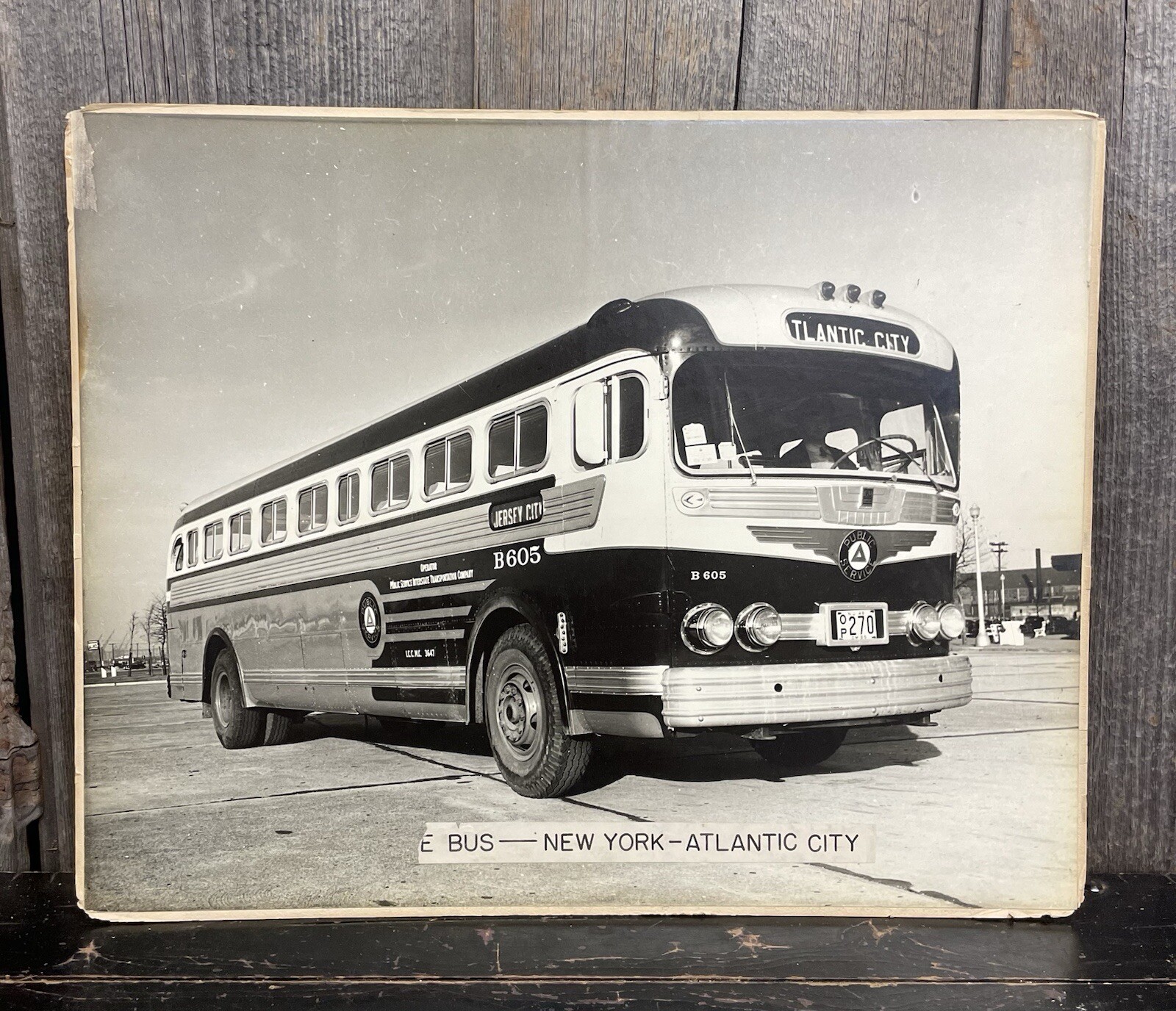 Vintage 1940s New Jersey Bus Driver Training School Promo Large Scale Photo 7/13