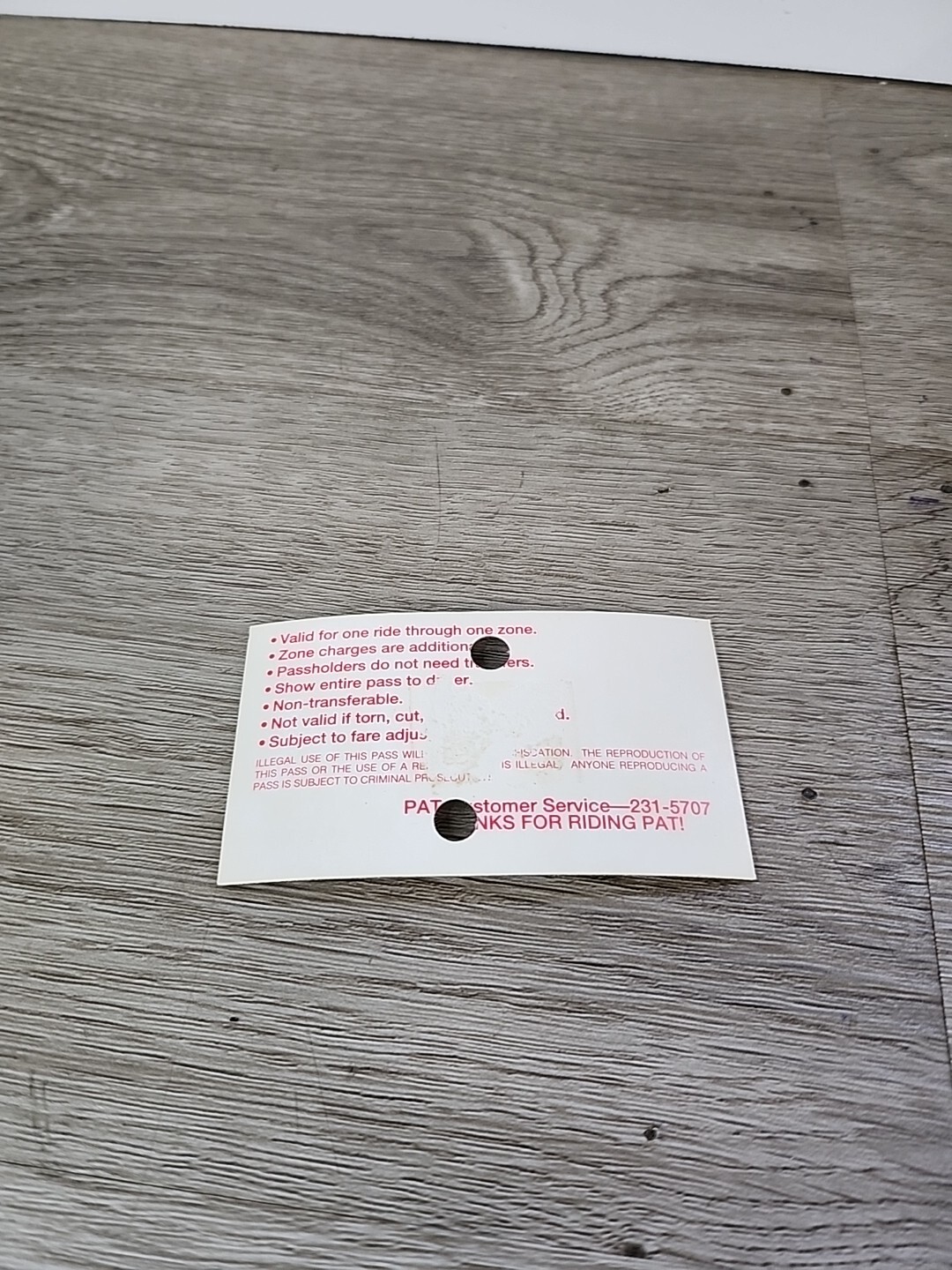 Vintage Hologram PAT Transit Bus Pass Pittsburgh Fireworks Over City 1991