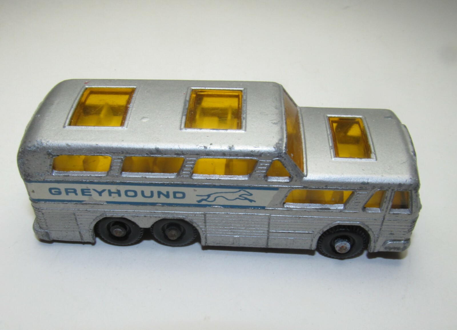 Matchbox Lesney Greyhound Coach No. 66 – Steering Wheel Variation – SEE PIX !