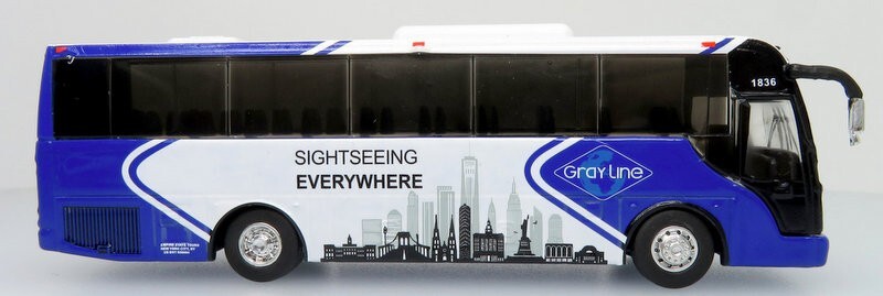 Iconic Replicas 1:87 TEMSA TS35E Coach: Gray Line New York City
