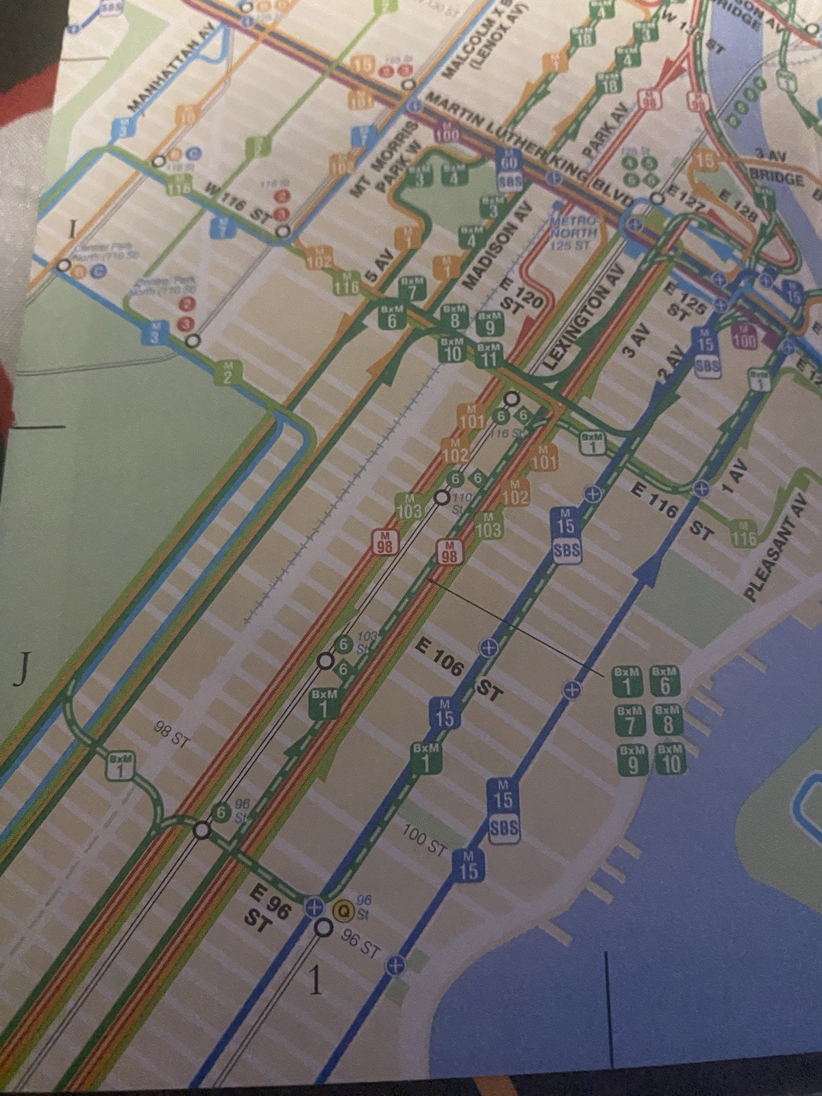 September 2017 MTA Bronx Bus Map