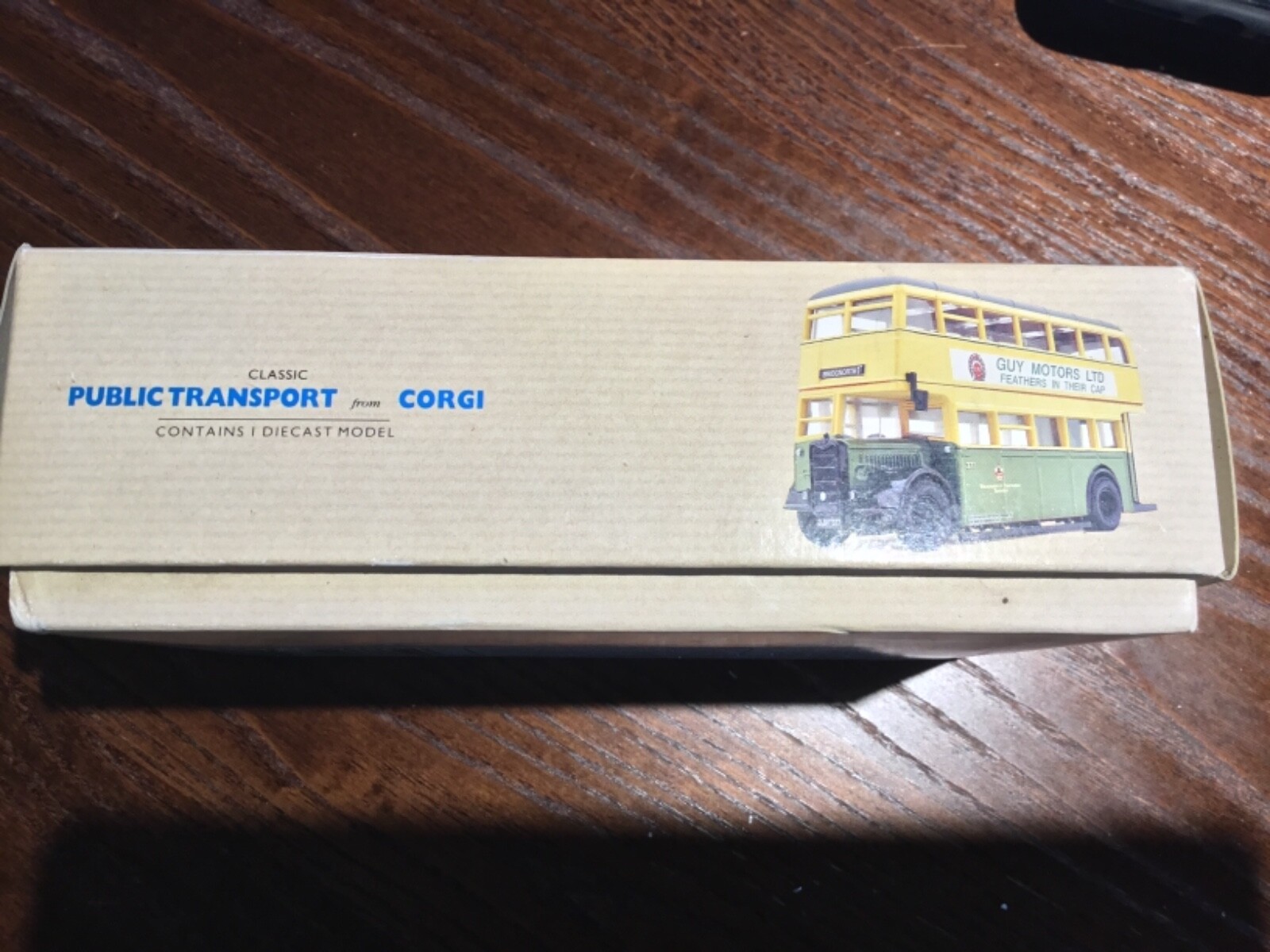 Corgi Classics Guy Arab Utility Bus – England -Yellow/Green – New in Box