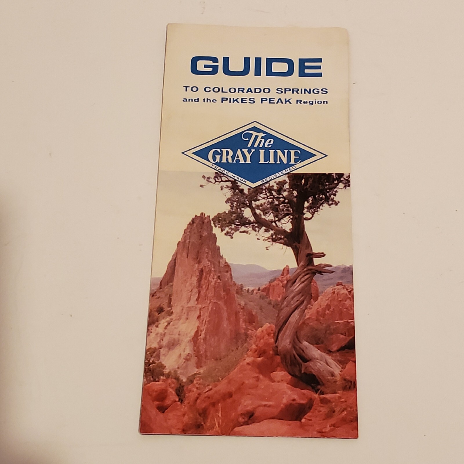 1960’s Gray Line Motor Tours Bus Brochures Colorado Springs CO Salt Lake City UT