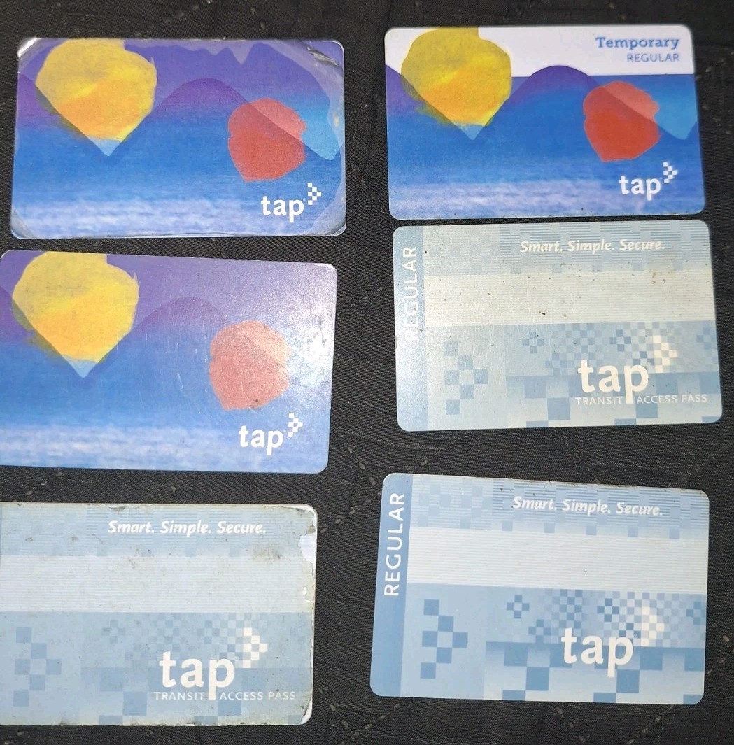 Los Angeles Metro LA TAP For Inspection ONLY. 1 Card For Subway Police Check. NF