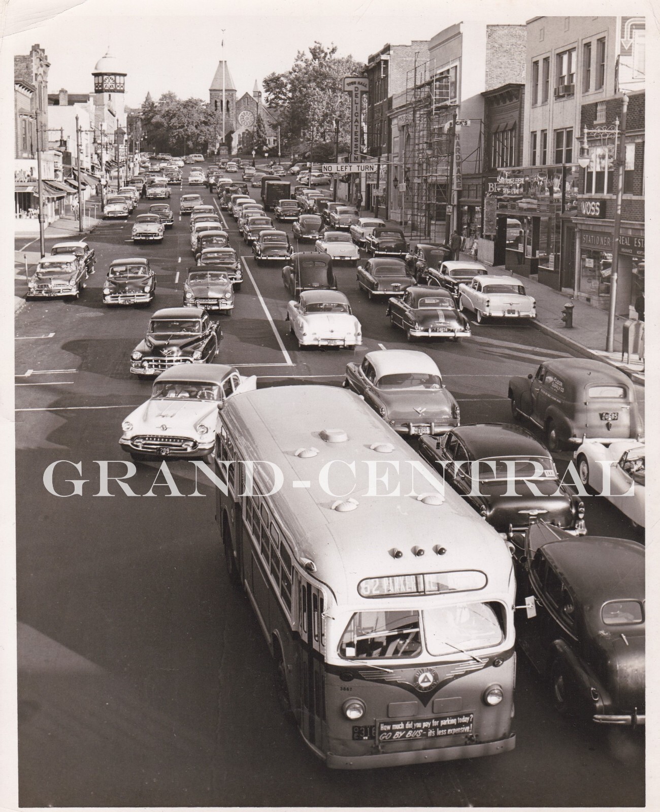 ORIGINAL 1950’s PSCT PUBLIC SERVICE COORDINATED TRANSPORT BUS PHOTO NEW JERSEY