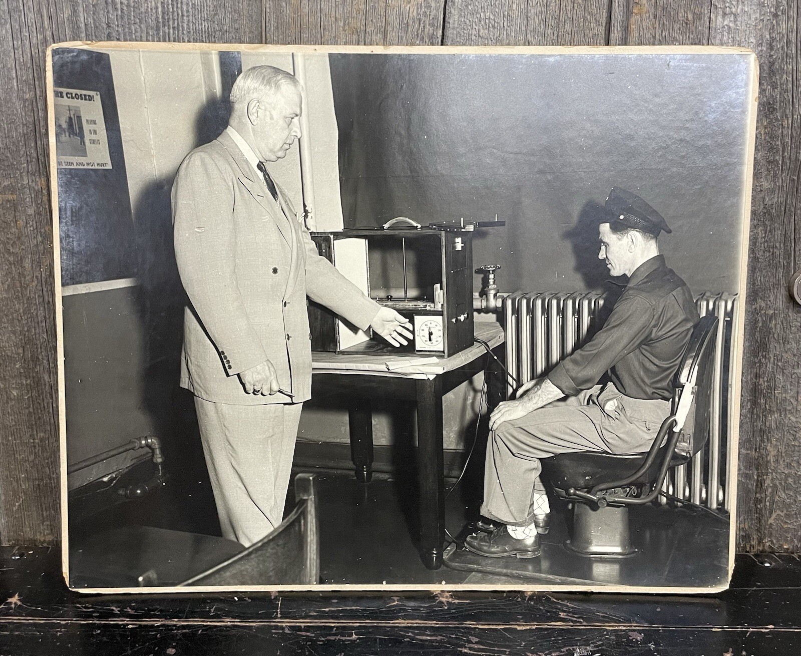 Vintage 40s New Jersey Bus Driver Training School Promo Large Scale Photo 11/13
