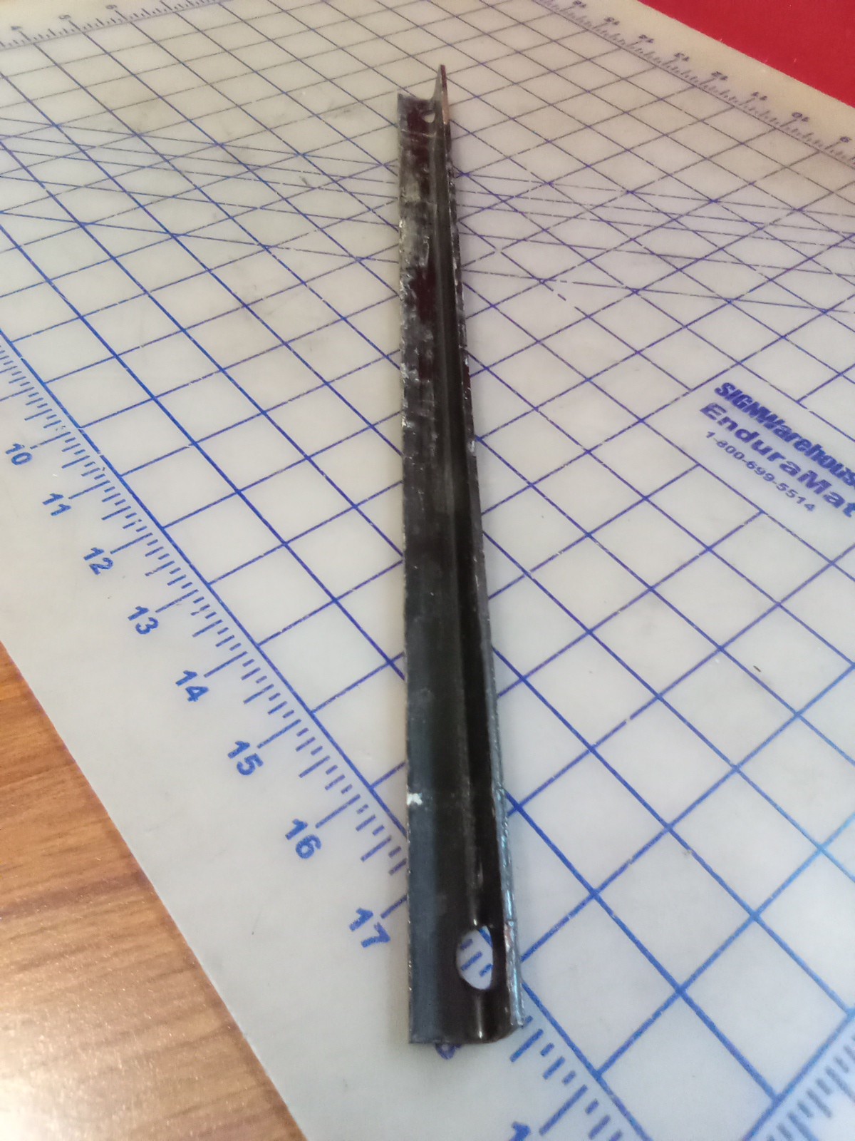 Bluebird School Bus Battery Hold Down Bar 15 3/4″ Long, Used, Free Shipping