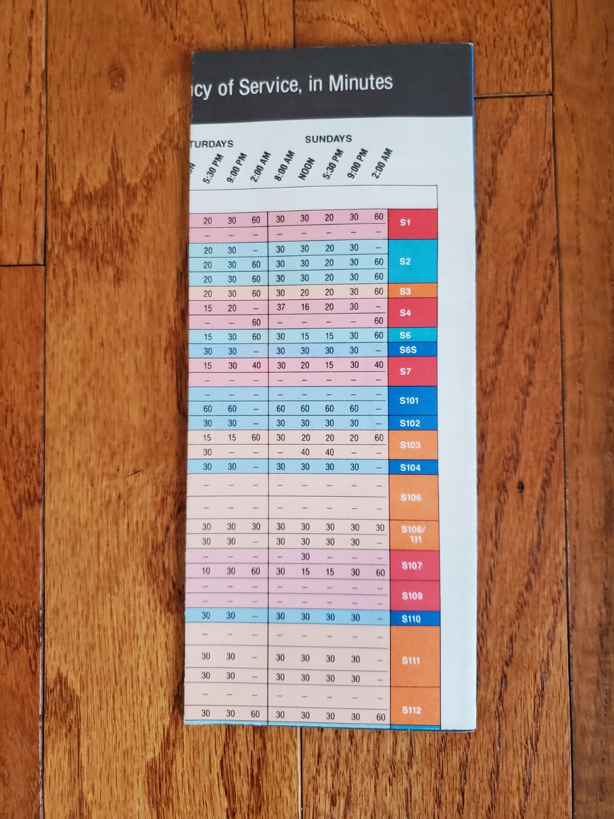 VINTAGE 1986 NYCTA NYC STATEN ISLAND BUS MAP MTA NEW YORK CITY TRANSIT AUTHORITY