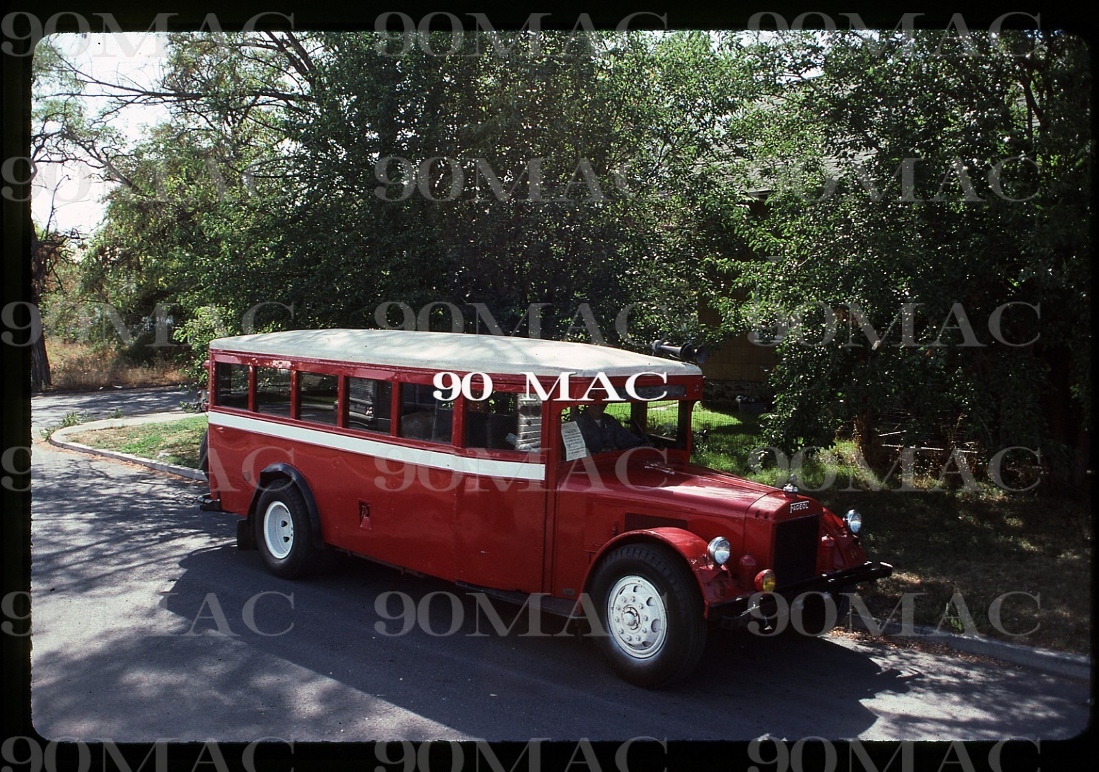 1927 FAGEOL SAFETY COACH. Spokane (WA). 4 Original Slides 1991.