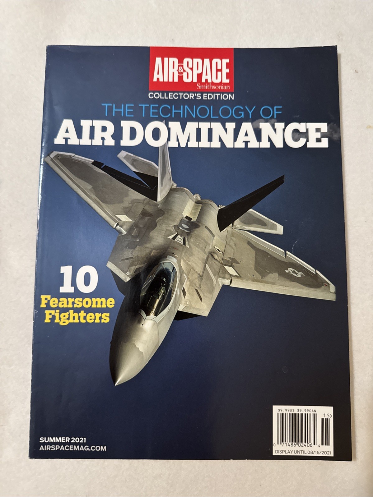 TECHNOLOGY OF AIR DOMINANCE MAGAZINE AIR & SPACE SMITHSONIAN COLLECTOR’S 2021