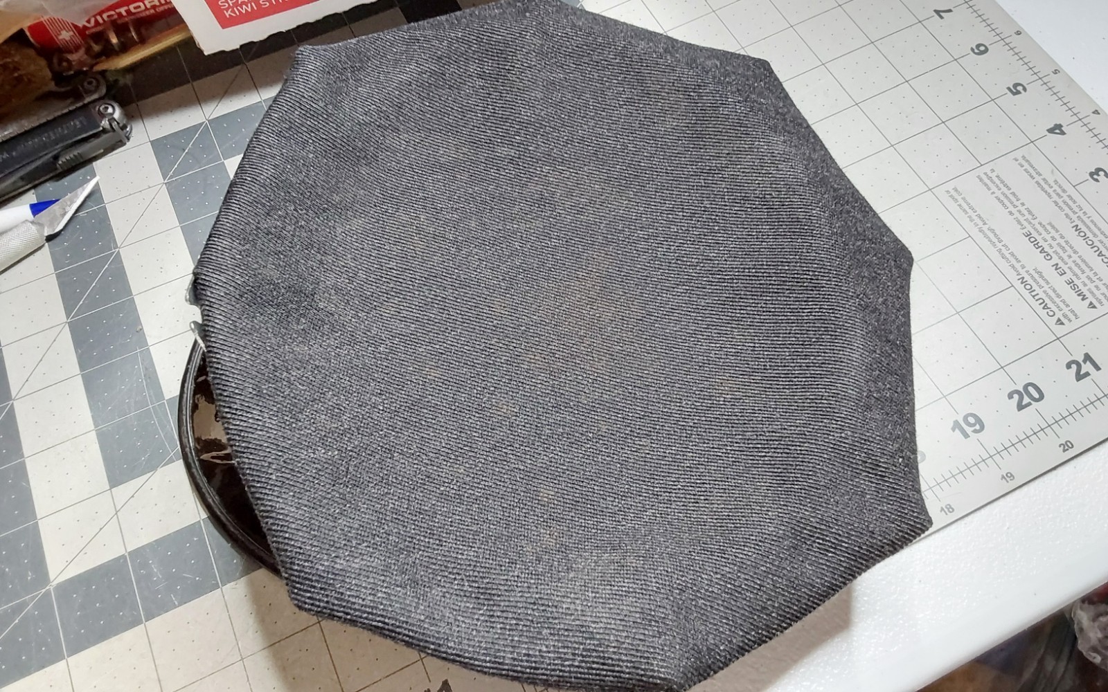 Yellow Cab Taxi Driver Visor Hat 7 1/4