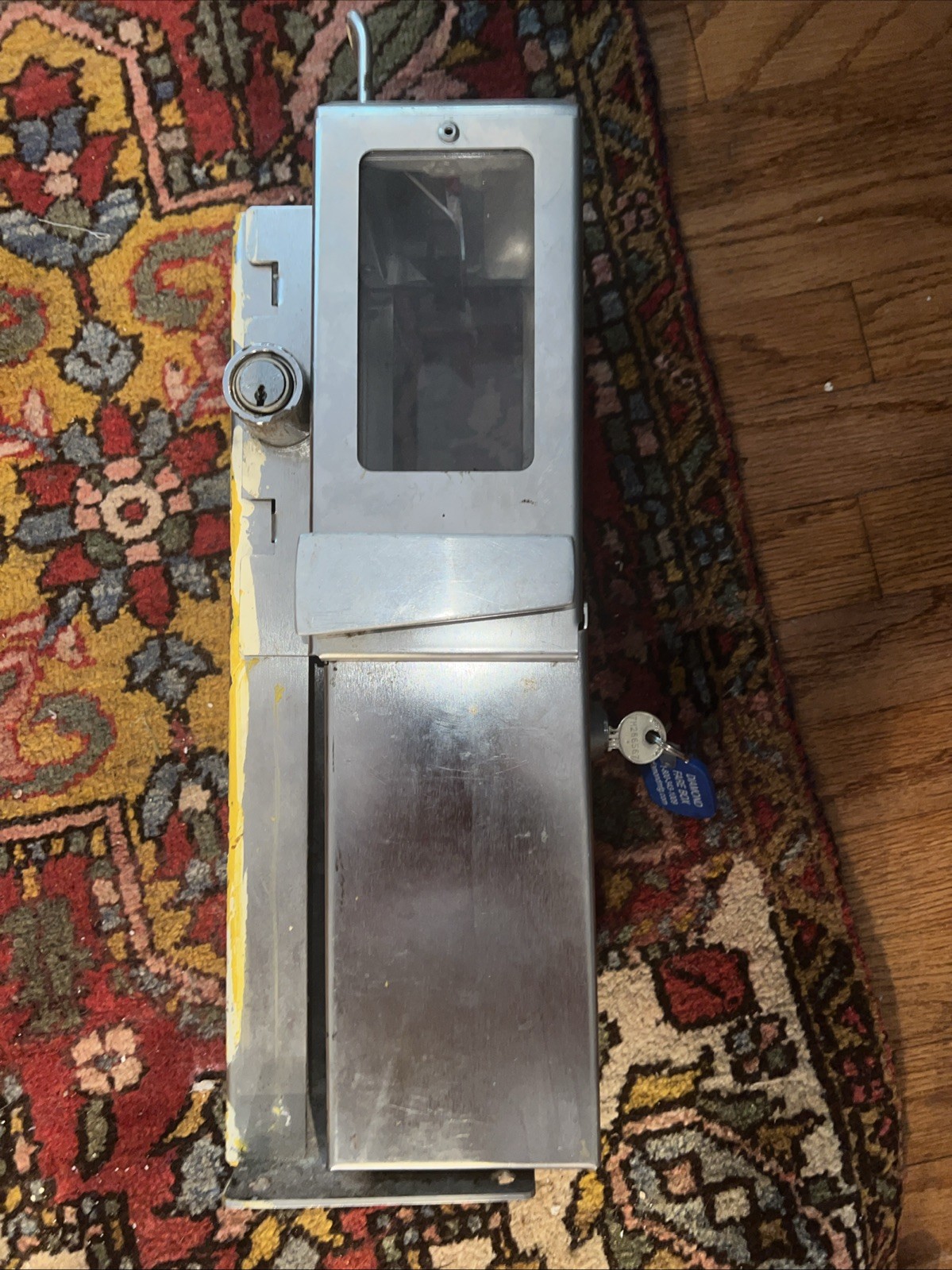 Diamond Model Fare box Has Two KEYS Bus Fare Box Single Vault
