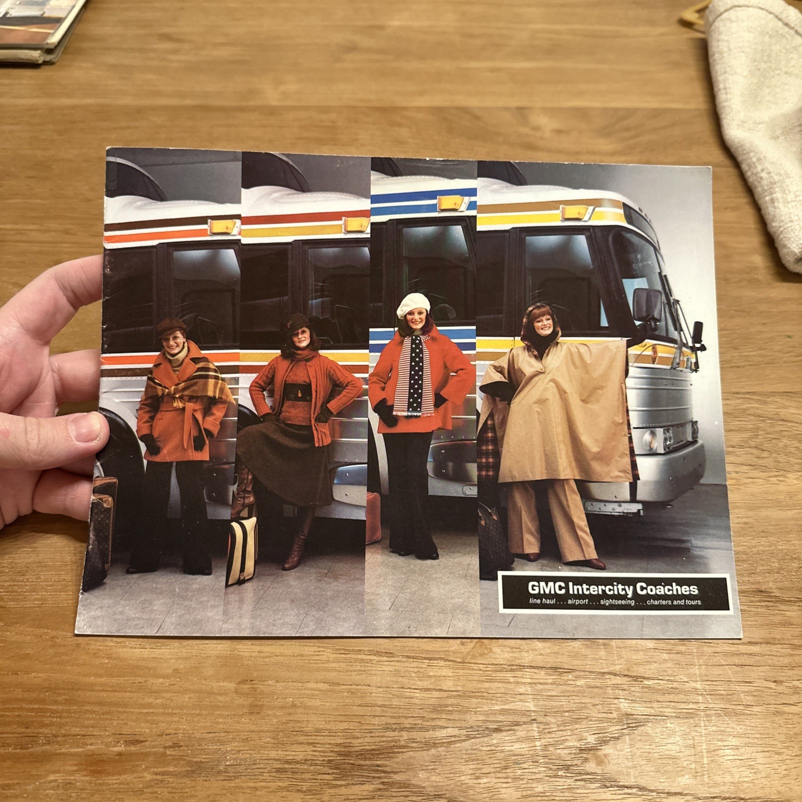 GMC Intercity Coach Bus Advertising Brochure