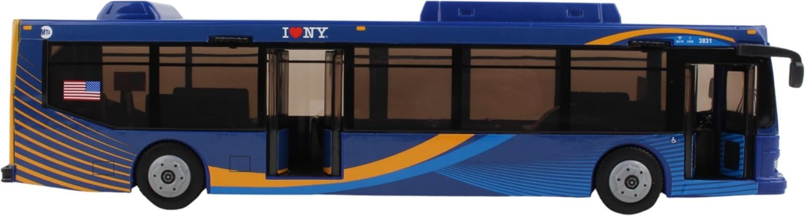 Officially Licensed MTA Bus – Friction-Powered
