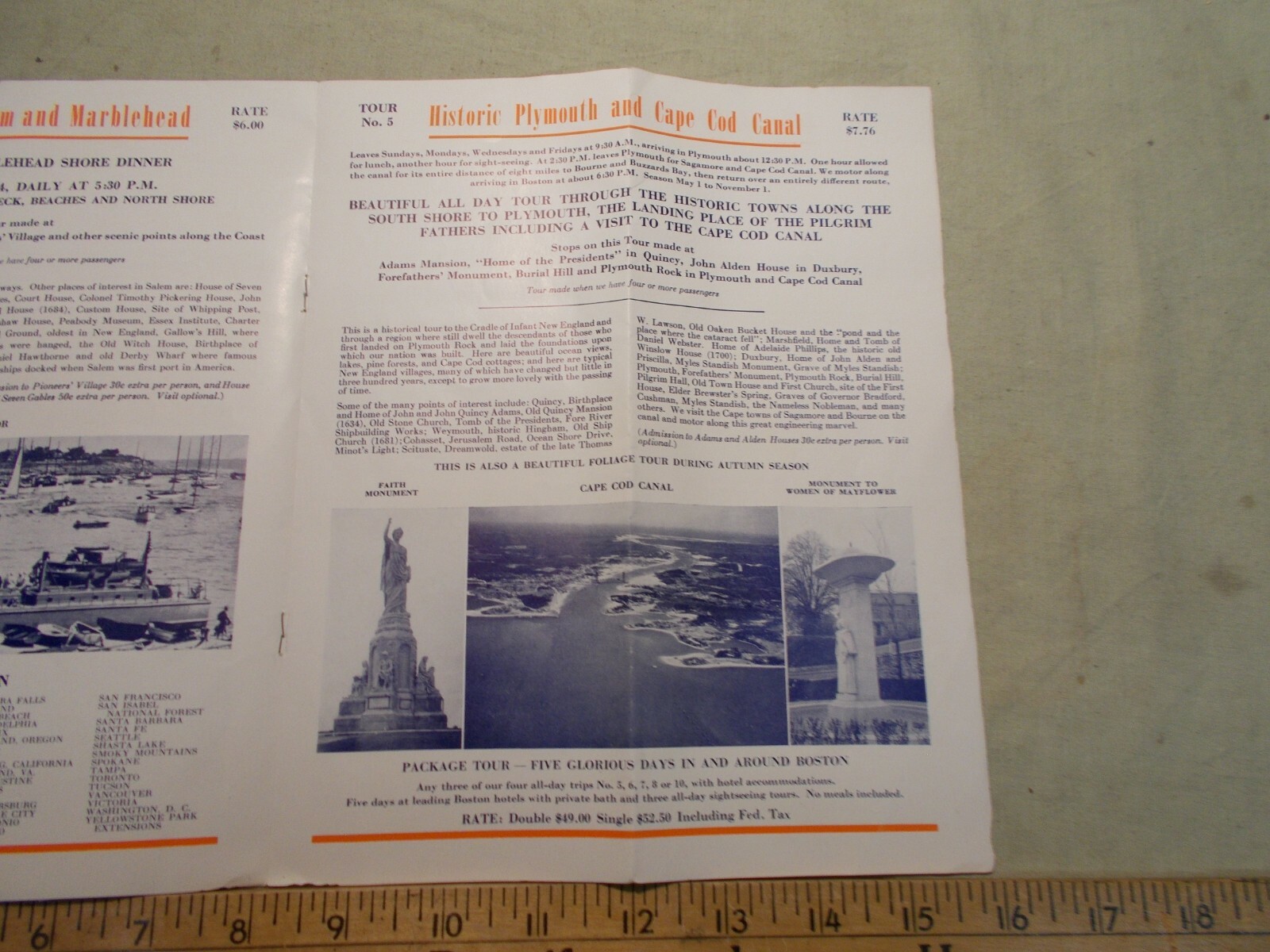Seeing Boston The Gray Line Bus Buses Mass Transportation Massachusetts cape cod