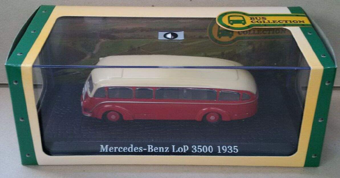 Mercedes-Benz LOP 3500 1935 MODEL COACH, BUS, 1:76, ATLAS, IXO