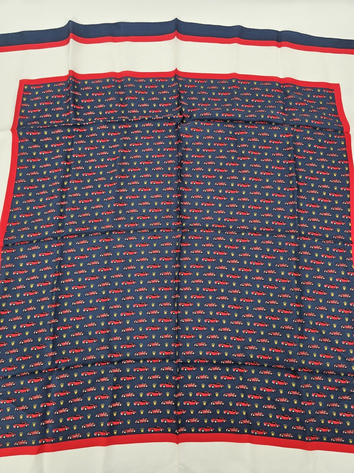 PEBBLE BEACH CONCOURS d’ELEGANCE 2014 CARS & ROLEX CROWNS SCARF