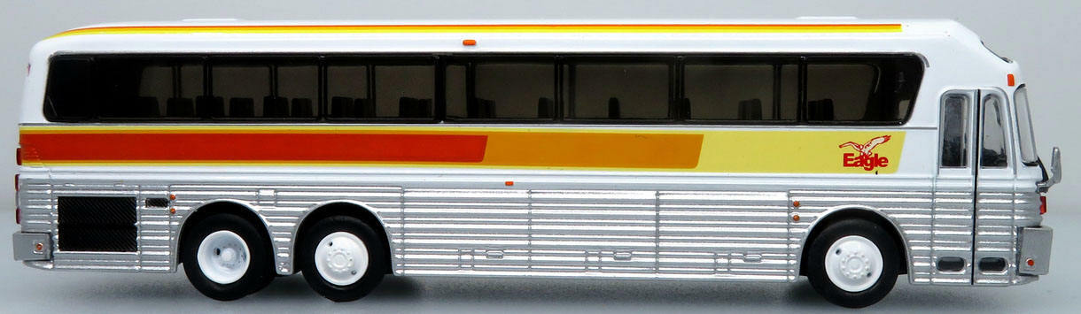 Eagle Model 10 Coach Bus Corporate Livery 1/87 Scale Iconic Replicas New in Box