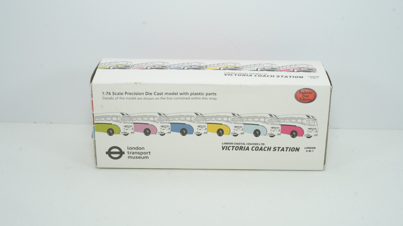 EFE Gilbow 1/76 Bristol RELH Red & White Victoria Coach Series Bus 99709 NEW B23