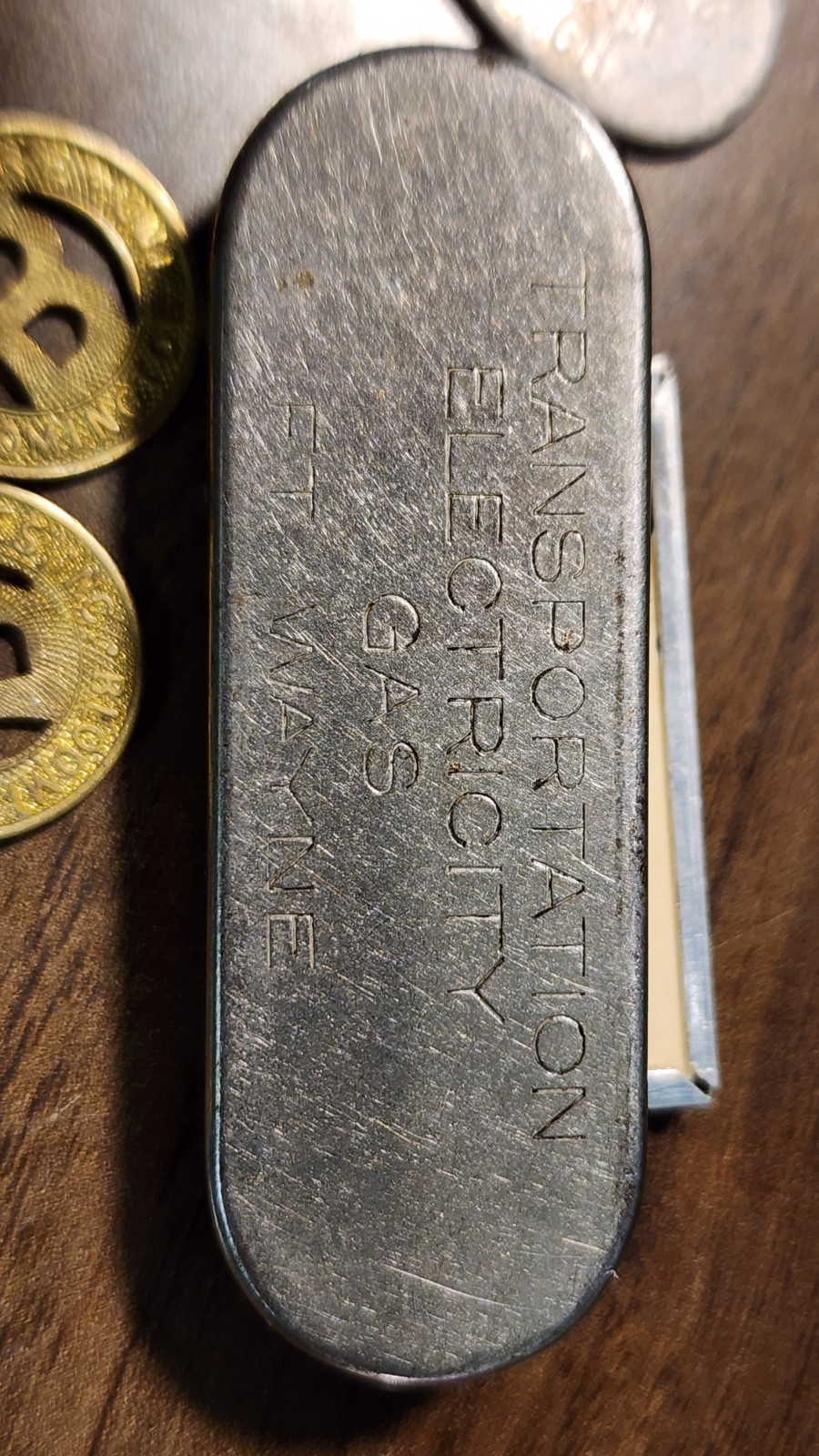 Antique/Vintage Public Transit Tokens & Lost Key Tags Collection.