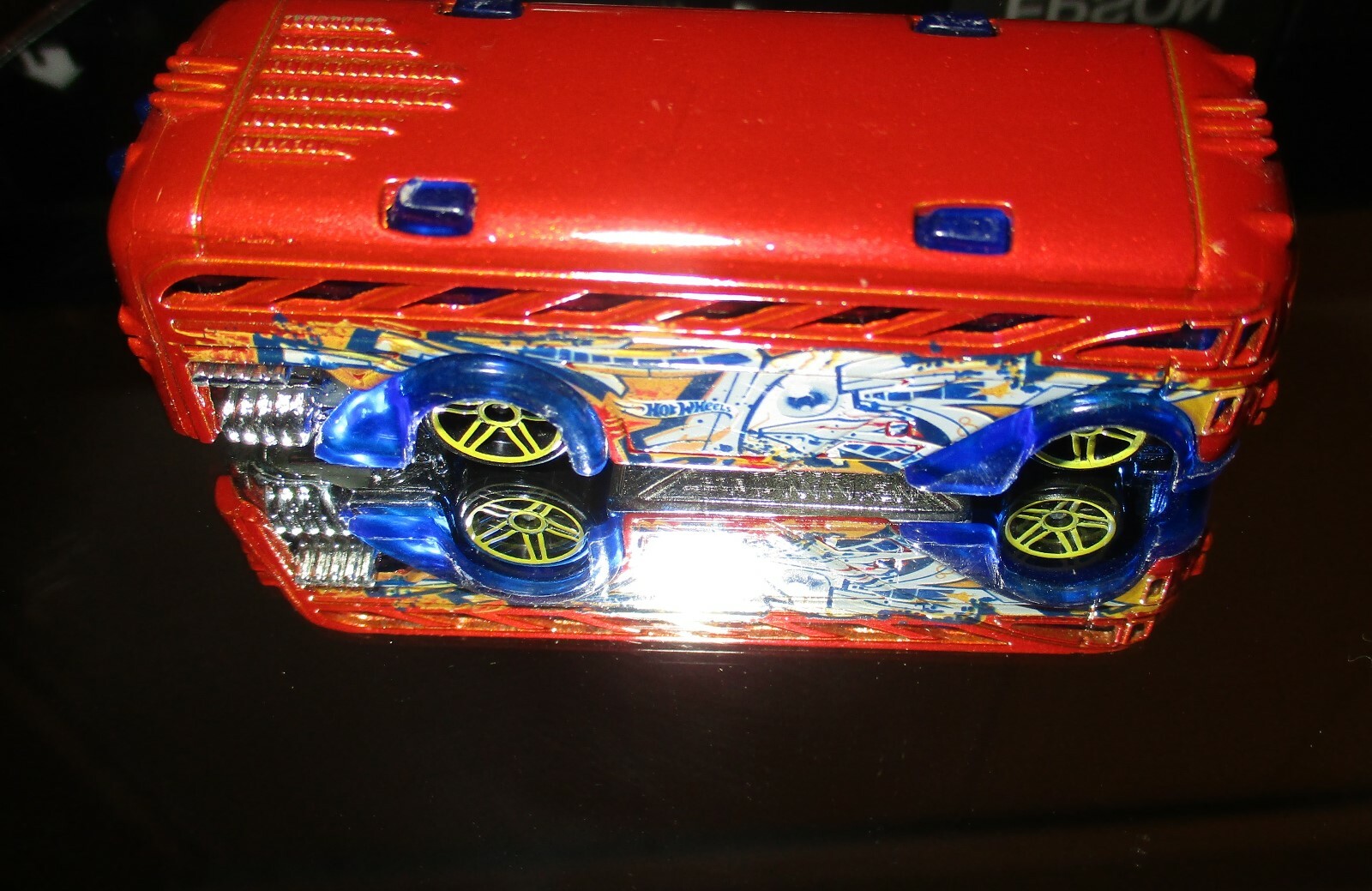 2000, Hot Wheels, HW City Series Surfin’ School Bus, 1:64, Loose, Ages 3+, EUC
