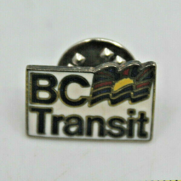 BC Transit British Columbia Canada Collectible Pin Pinback Old Logo 2000-2009