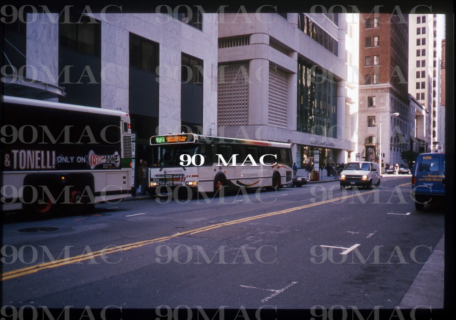 GOLDEN GATE TRANSIT. ORION V BUS #1514.San Rafael (CA). Original Slide 2005.(B)