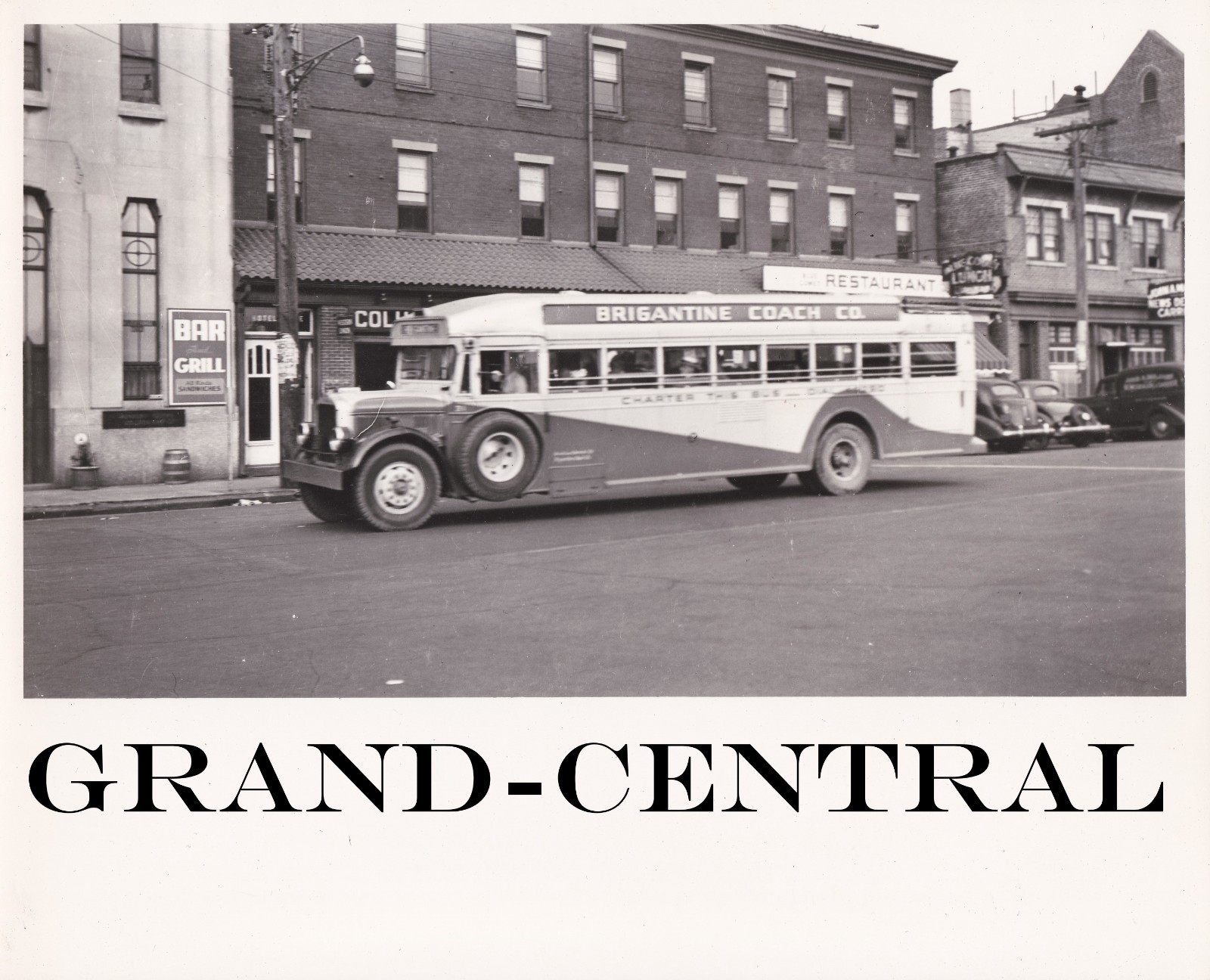 VINTAGE 1942 BRIGANTINE COACH CO BUS PHOTO #31 BRIGANTINE NJ