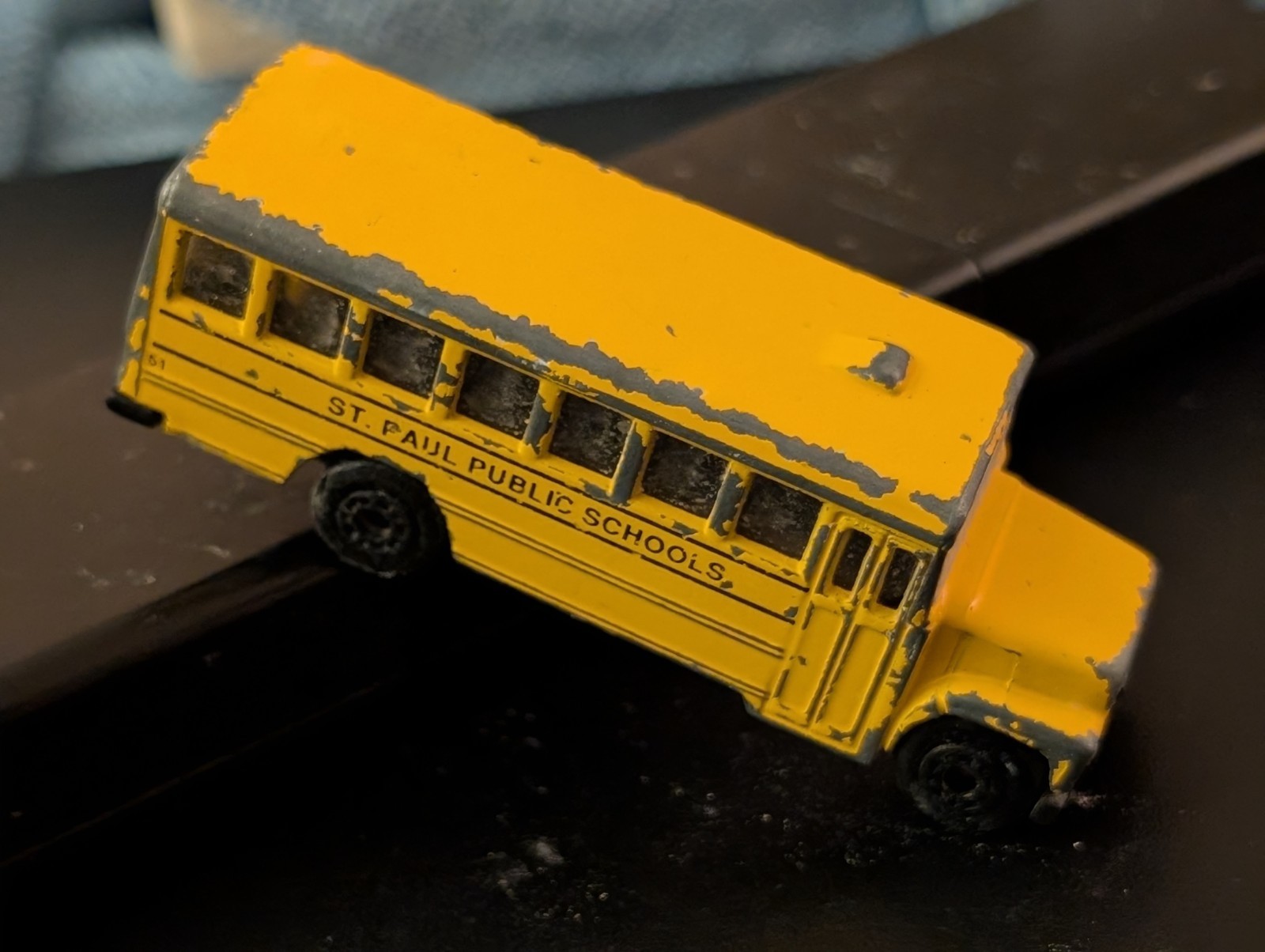 PERFECT QUALITY SAINT PAUL MN PUBLIC SCHOOL BUS LIFE-LIKE 1:95 SCALE MFG 1985