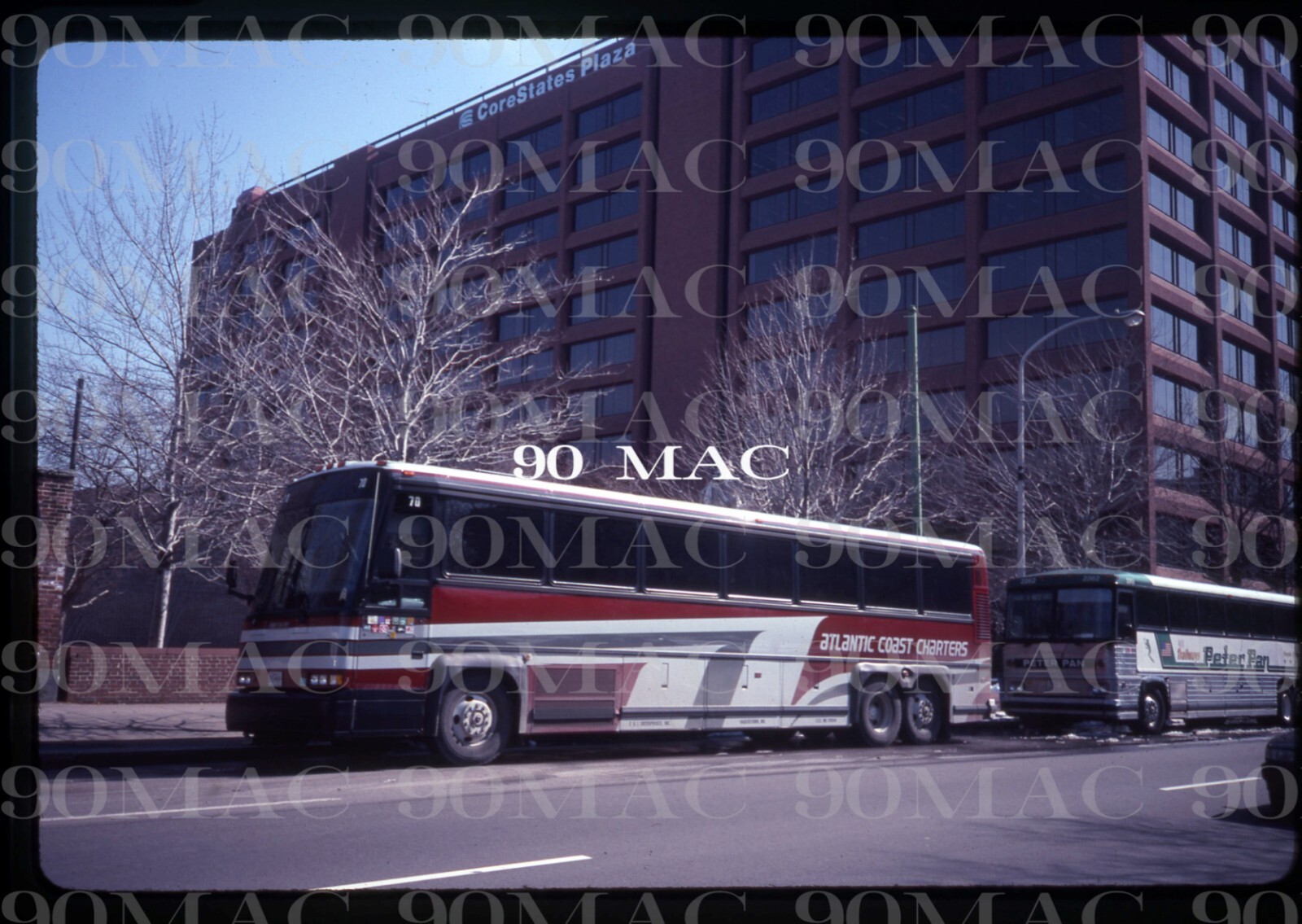 ATLANTIC COAST CHARTERS. MCI COACH #70. Washington (DC). Original Slide 1994.
