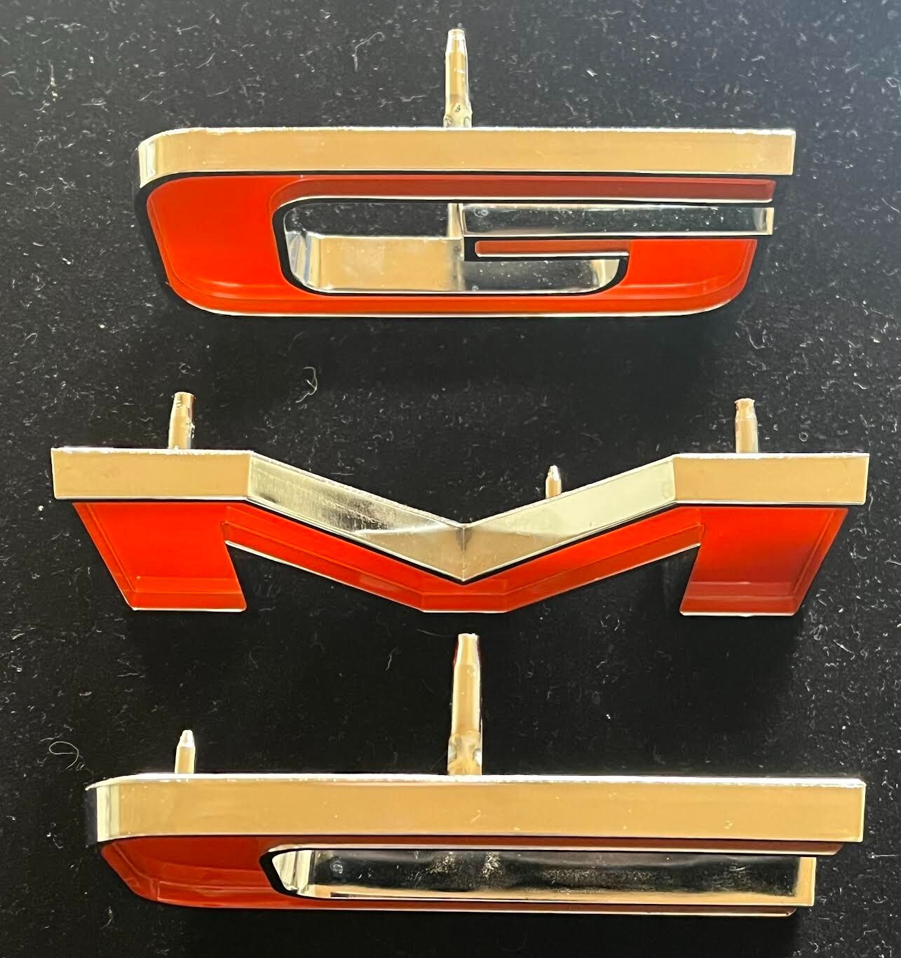NEW OLD STOCK GMC PART BUS ORNAMENT SIGN GM EMBLEM VIA AC TRANSIT COLLECTION OEM