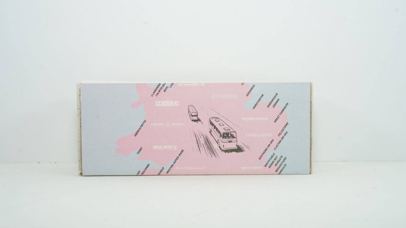 EFE Gilbow 1/76 Bristol RELH Red & White Victoria Coach Series Bus 99704 NEW B23