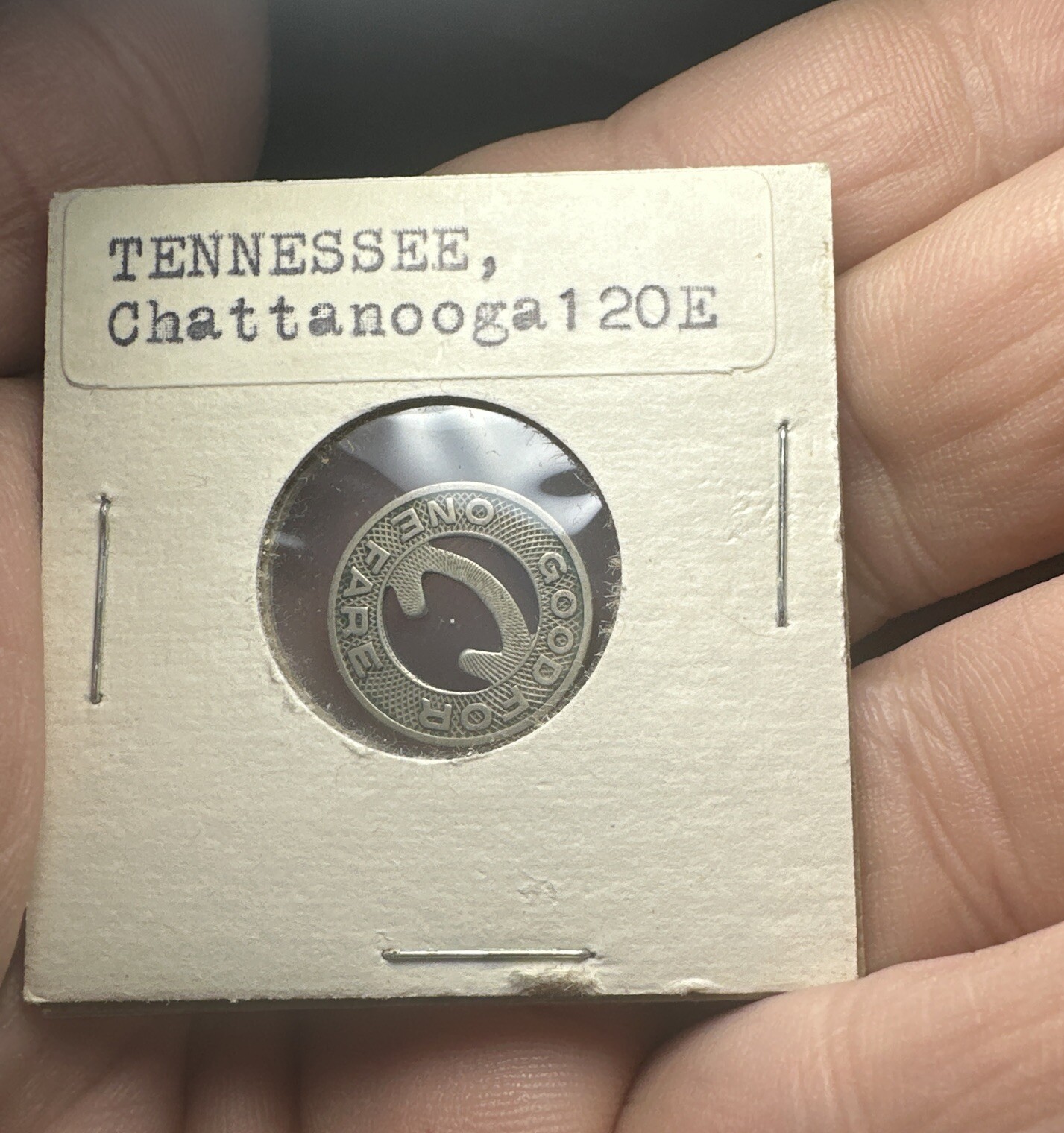 VERY RARE SOUTHERN COACH LINES TRANSIT TOKEN ~ CHATTANOOGA TENNESSEE LOT OF (6)