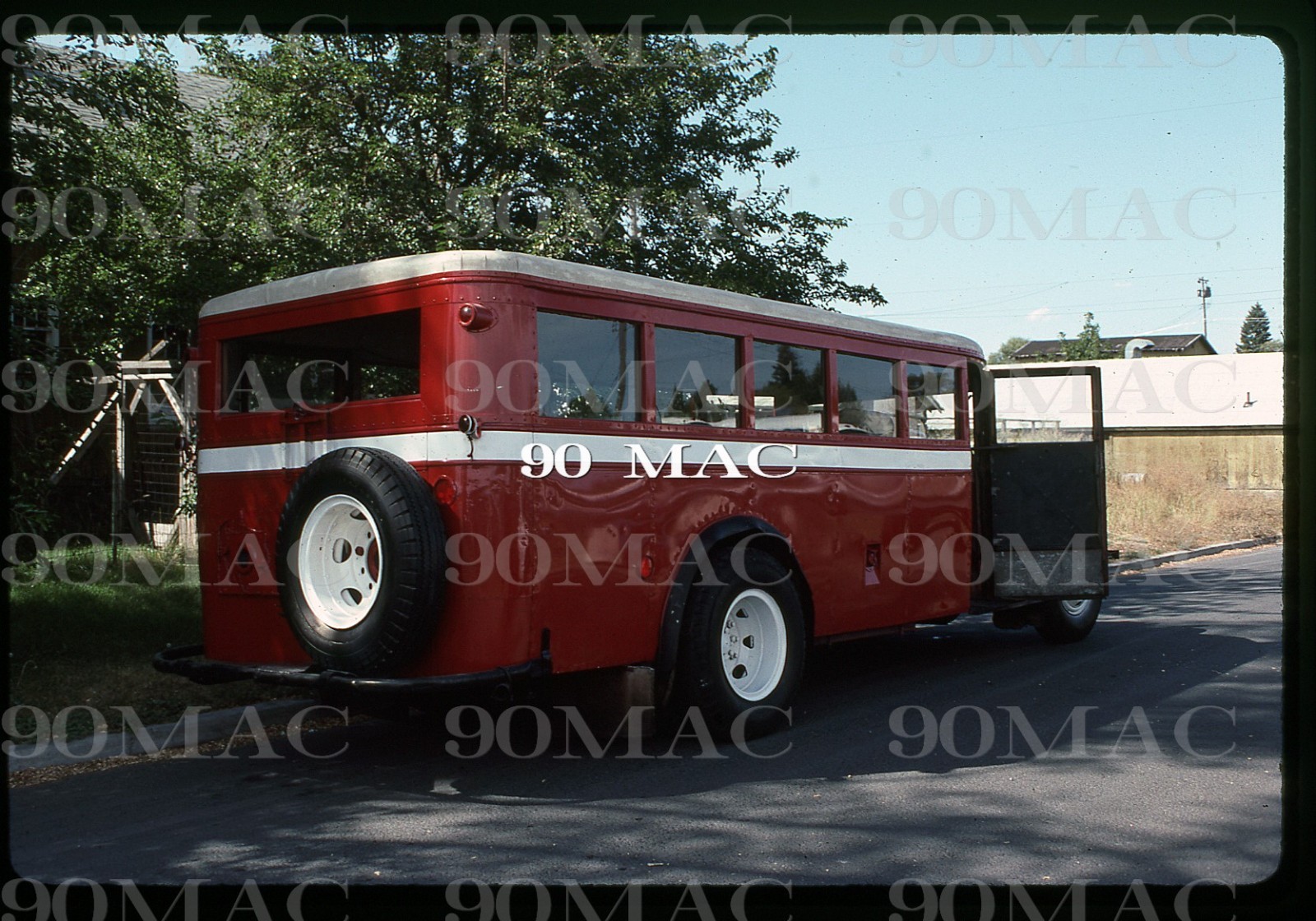 1927 FAGEOL SAFETY COACH. Spokane (WA). 4 Original Slides 1991.