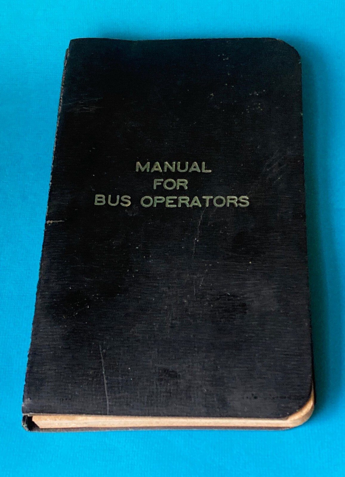 1946 Manual Bus Operators Spring Valley Motor Coach Rockland County Tappan NY