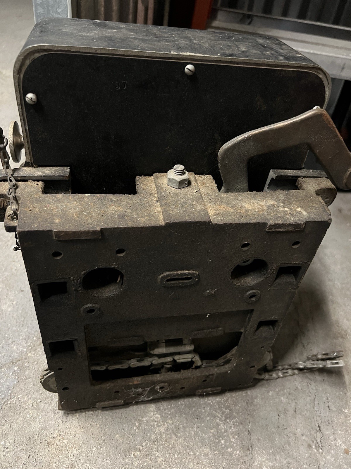 Antique Ohmer Fare Register Box For Trolley Or Bus