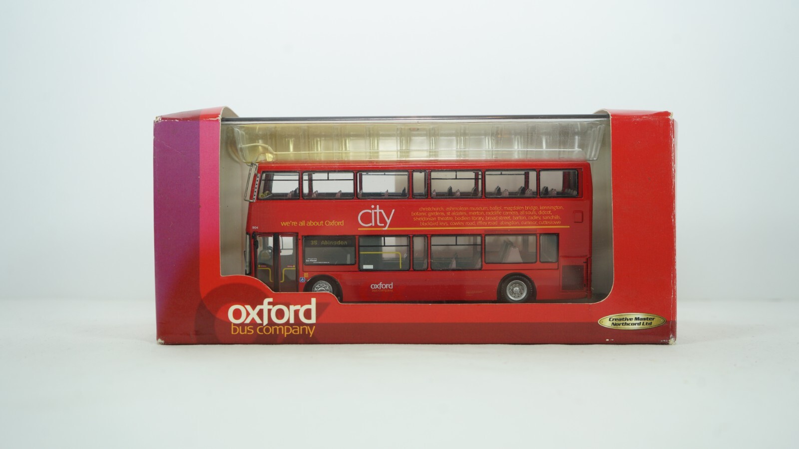 Creative Master 1/76 Plaxton President Trident Oxford City Bus ukbus 2015 HO3