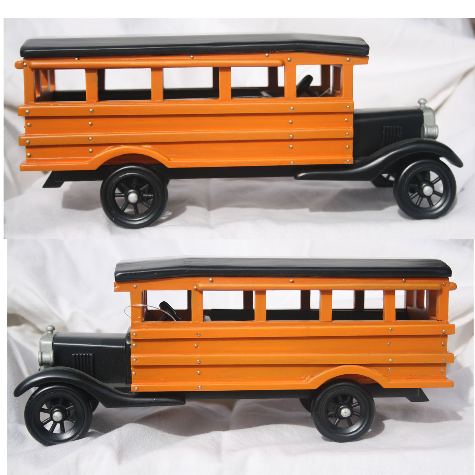 Case of 12 – 1927 All Wood School Bus Replicas