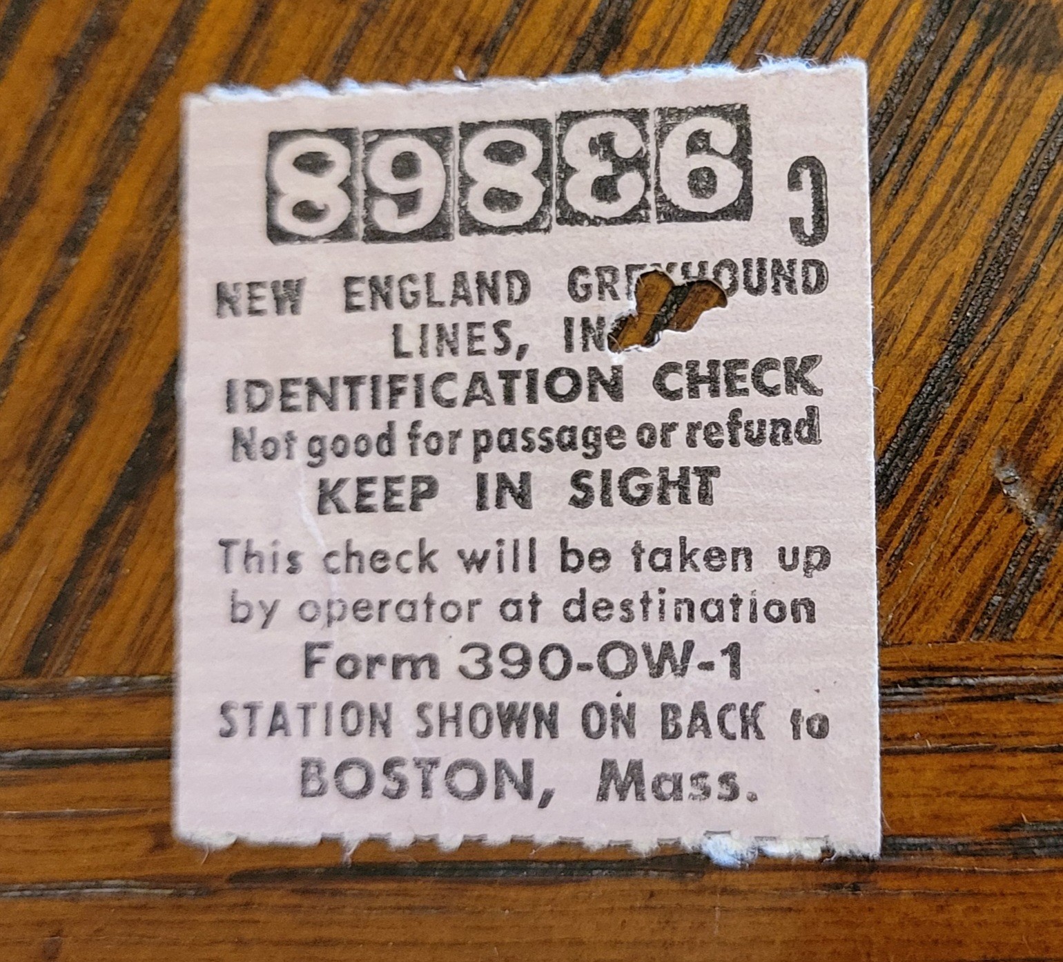 Greyhound Bus Lines-Envelope, Travelers Insurance & New England Ticket