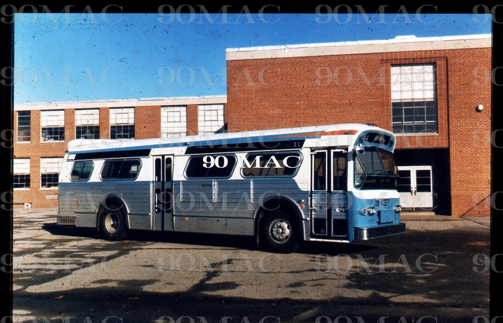 SPMTS. FLXIBLE BUS #1146. Saint Petersburg (FL). Original Slide 1974. NEW!