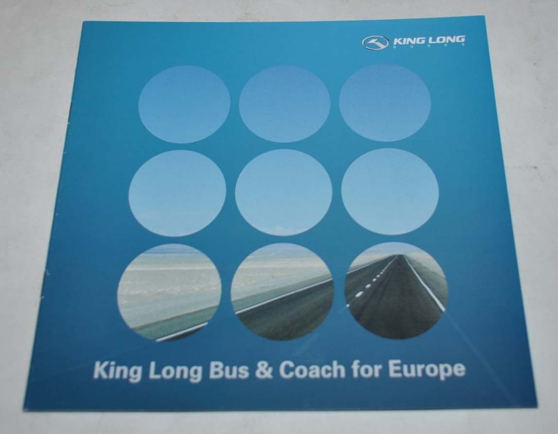 King Long Bus & Coach for Europe China Brochure Prospekt