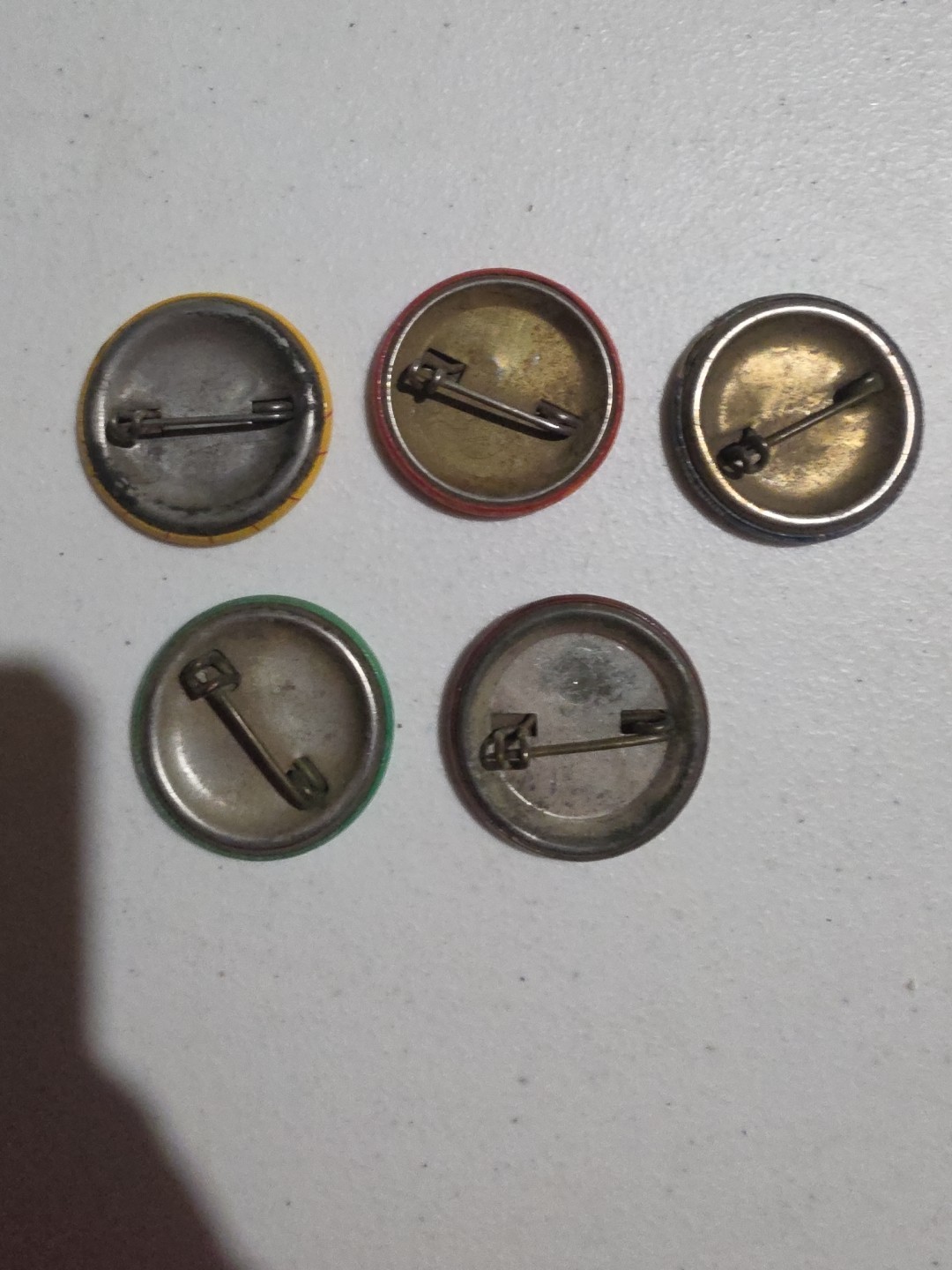 Vintage 1944, 46, 47, 48 And 1949 Chauffeur Buttons, NES14