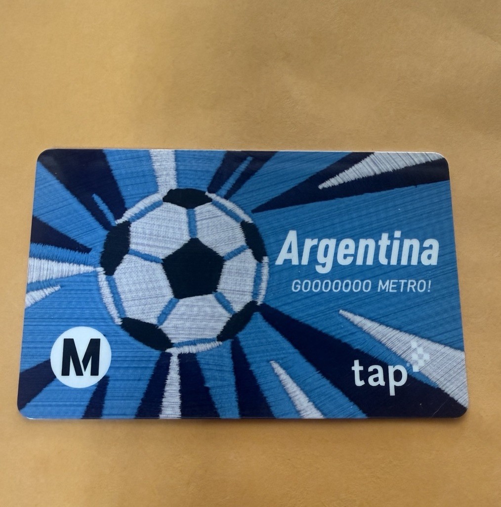 L.A Metro Tap Card- FIFA World Cup (Argentina)