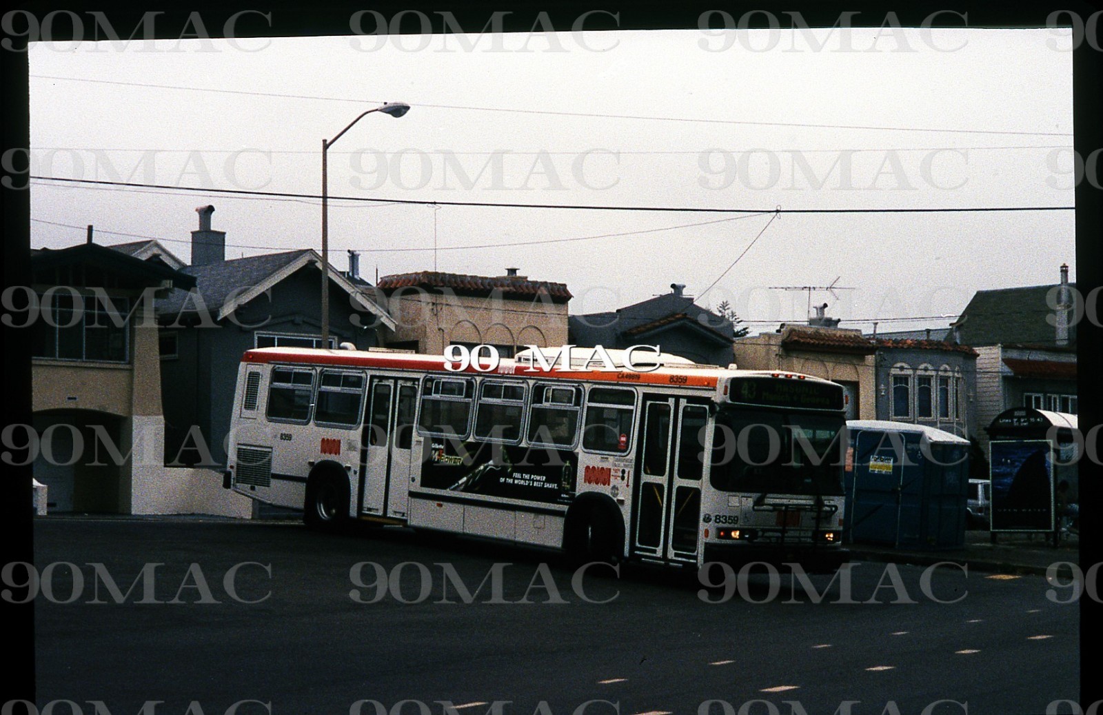 SF MUNI. NEOPLAN BUS #8359. San Francisco (CA). Original Slide 2002.