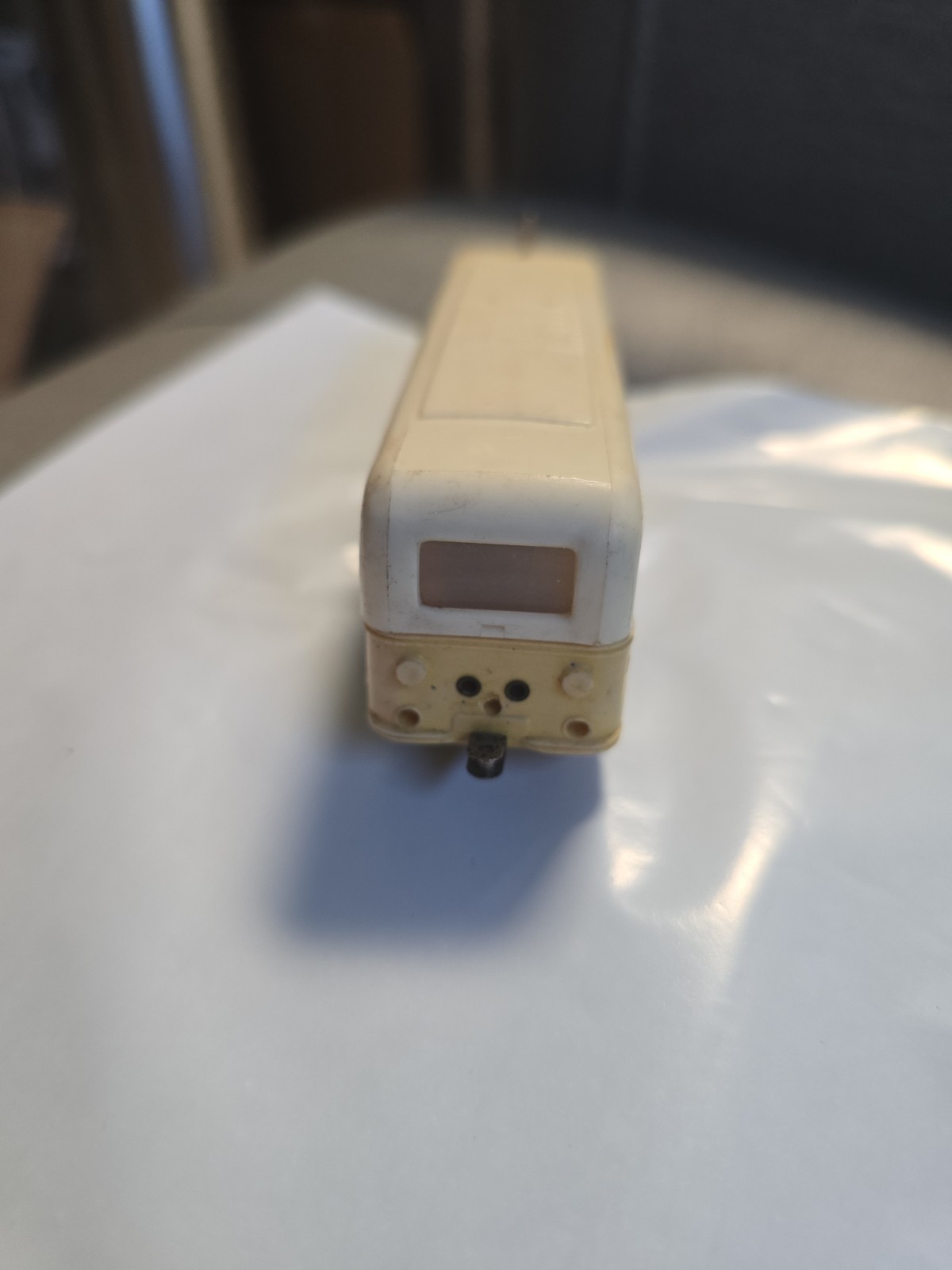 Yellow 4 Wheel 2 Axle DGPM Eheim Brawa HO Trolley Bus Trailer